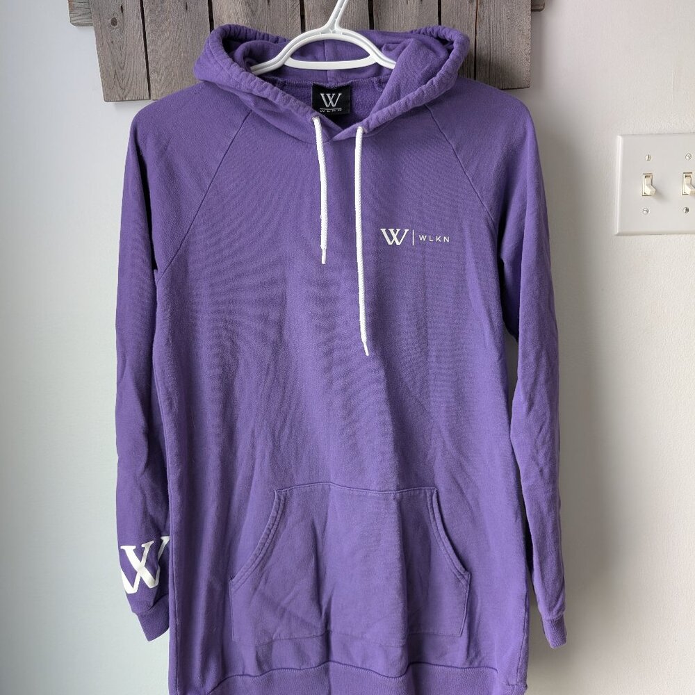 WLKN Long Purple Hoodie